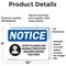 Signmission 7 in Height, 10 in Width, Vinyl Decal, Rectangle OS-2PACK-NS-D-710-L-18156 - alternate 6